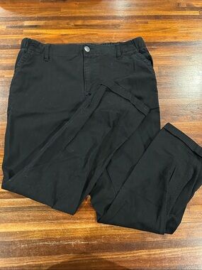 Old Navy Black Women's Straight-Leg Pants